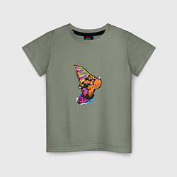 Детская футболка Fox - windsurfer