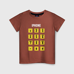 Детская футболка Я ТЕЛЕФОНiPhone