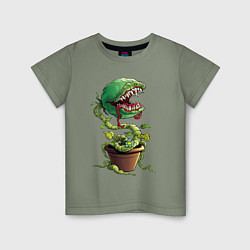 Детская футболка Plant - Piranha