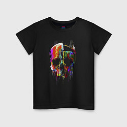 Детская футболка Vanguard skull Impressionism
