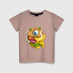 Детская футболка Одноглазый бургер