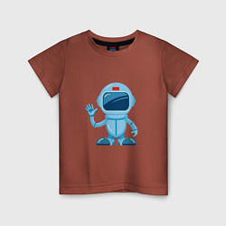 Детская футболка Blue Spaceman