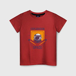 Детская футболка Исследование космоса