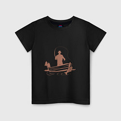 Детская футболка Рыбацкий заплыв