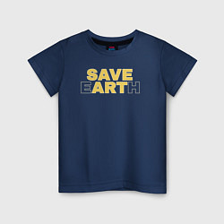 Детская футболка Save EarthArt Сохраните искусство