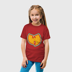 Футболка хлопковая детская Wu-Tang Colors, цвет: красный — фото 2
