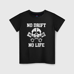 Детская футболка No Drift No Life