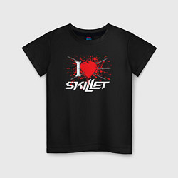Детская футболка Skillet Сердце
