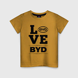 Детская футболка BYD Love Classic