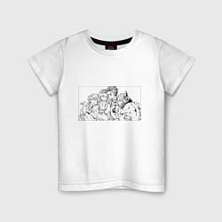 Детская футболка Все вместе - Клинок рассекающий демонов