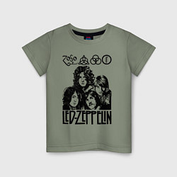 Детская футболка Led Zeppelin Black