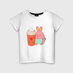 Детская футболка HARE AND COFFEE
