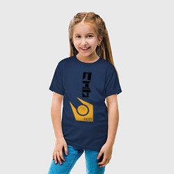 Футболка хлопковая детская Half life - city17, цвет: тёмно-синий — фото 2