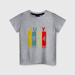 Детская футболка 1984 - Июль