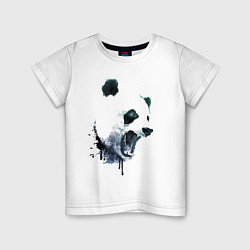Детская футболка Свирепый панда - ярость