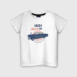 Детская футболка Enjoy classic car