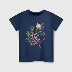 Детская футболка Роза для любимой love u