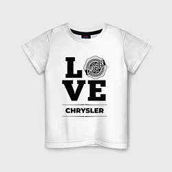 Детская футболка Chrysler Love Classic