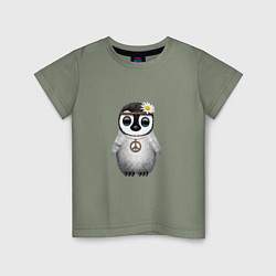 Детская футболка Мир - Пингвин