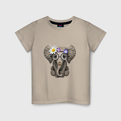 Детская футболка Мир - Слон