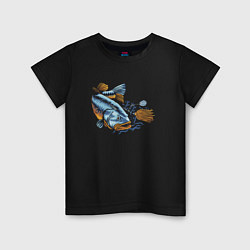 Детская футболка Рыба и наживка