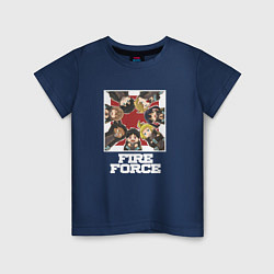 Детская футболка Fire force art