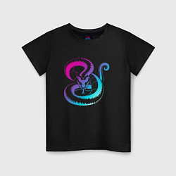 Детская футболка Ретро Змея