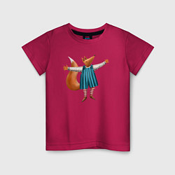 Детская футболка Лисица: обнимашки