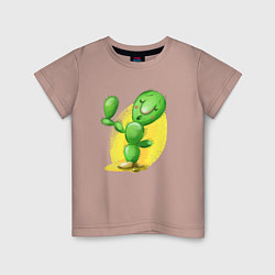 Детская футболка Забавный кактус