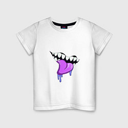 Детская футболка Слюнявый мультяшный рот