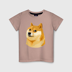 Детская футболка Пёс Доге