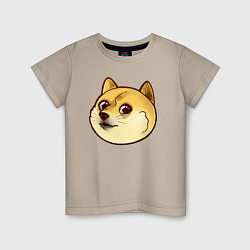 Детская футболка Маленький щеночек Доге
