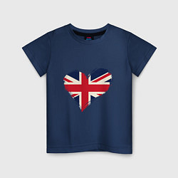 Детская футболка Сердце - Британия