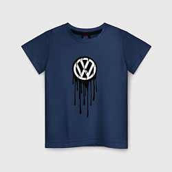 Детская футболка Volkswagen - art logo