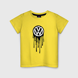 Детская футболка Volkswagen - art logo