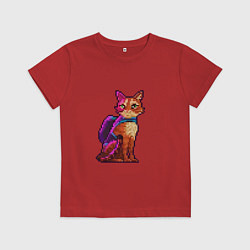 Детская футболка Stray pixel art