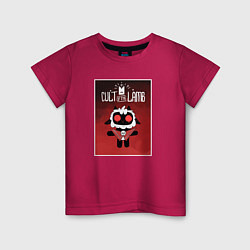 Детская футболка Cult of the lamb арт