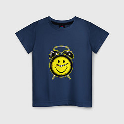 Детская футболка Желтые часы