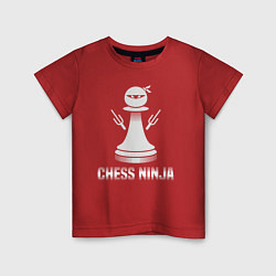 Детская футболка Шахматный ниндзя