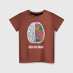 Детская футболка Creative Brain