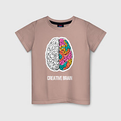 Детская футболка Creative Brain