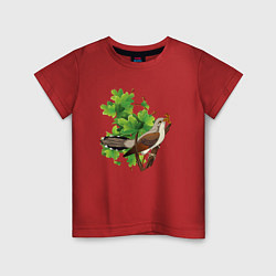 Детская футболка Кукушка на дереве