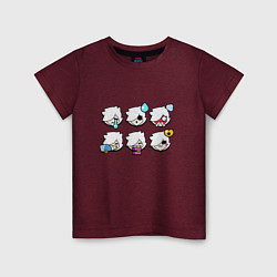 Детская футболка Значки на Колетт Пины Бравл Старс Colette