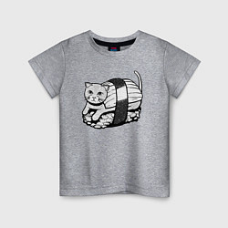 Детская футболка Суши-кот