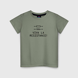 Детская футболка Viva la resistance