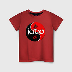 Детская футболка Дзюдо Инь Янь