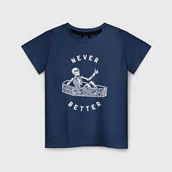 Детская футболка Never better art