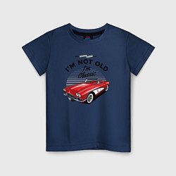 Детская футболка Старая красная машина