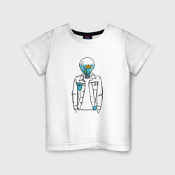 Детская футболка Человек аквариум