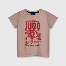 Детская футболка Дзюдо единоборства